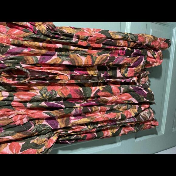Pretty Floral Kimono in Rich Jewel Colors Boho, Seasonal Size XXL - Picture 6 of 10